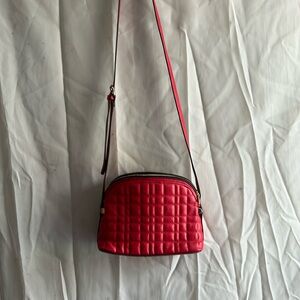 Red crossbody